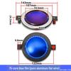 High-Frequency Titanium & Polymer Diaphragm with Imported Voice Coil: Available In Blue, Gold; Core Options: 44, 51, 72, 75, 100