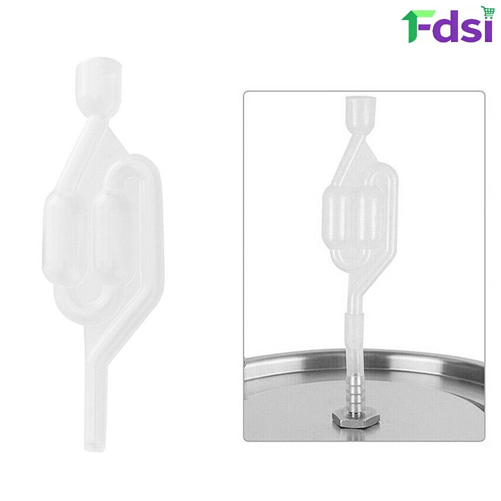 Exhaust Control Device Transparent Tape Cover One-Way Control Device Water Sealed Plastic Fermentation Control Device