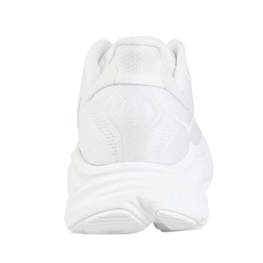 HOKA Clifton 10 Running Shoes Shoes/Jogging (1162030-WWH) (White/Size 28.0/Men's)