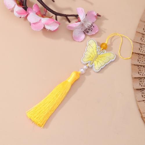 Qingxin Palace Bell Tassel Pendant Hanfu Waist with Yunmeng Jiang Pendant Palace Bell Ancient Style Accessories Fan Pendant Hanging Ear