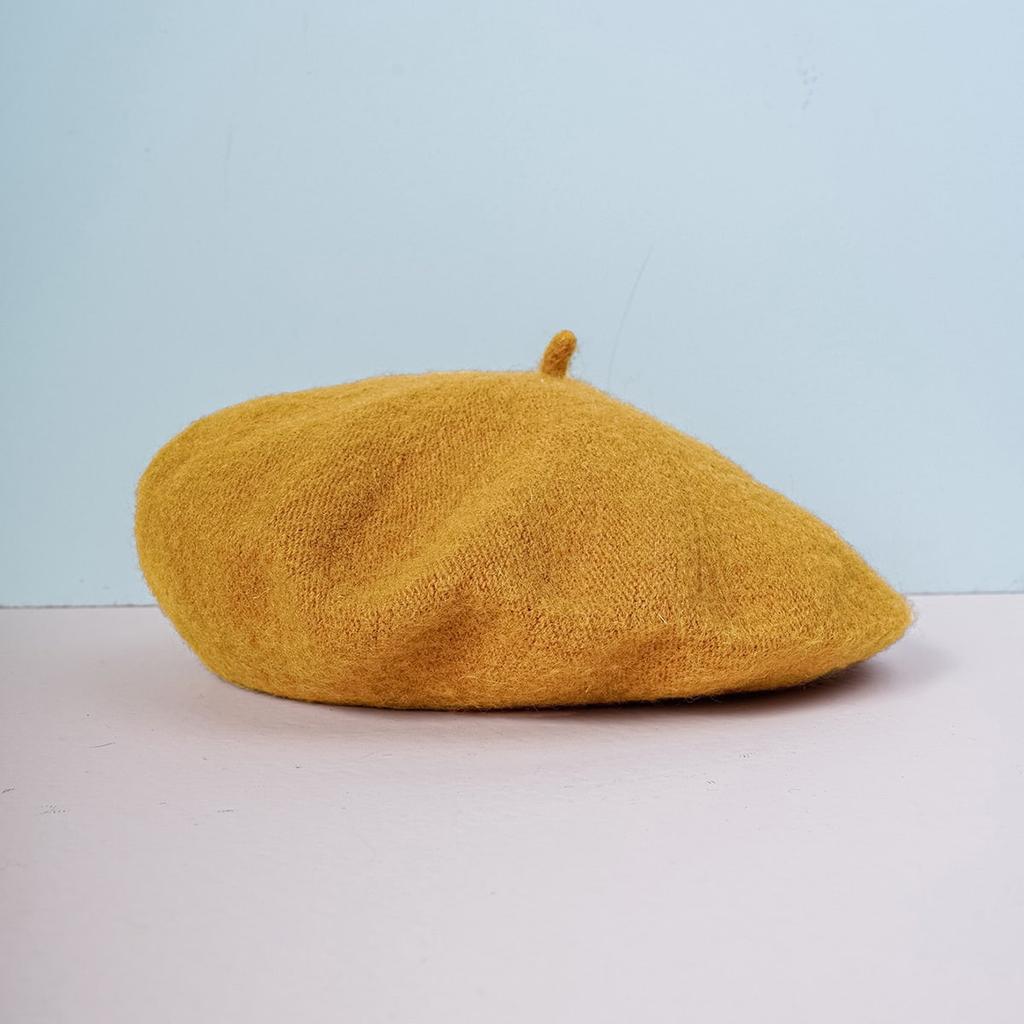 Simple Solid Beret Pure Color Unisex Beret Hat Men and Women New Year Presents Christmas Valentine's Gift for Her