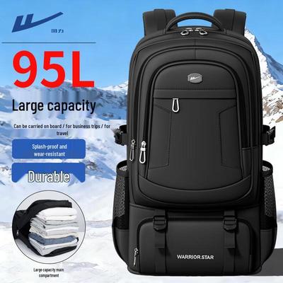 Warrior Heren 95L Grote Capaciteit Reisrugzak