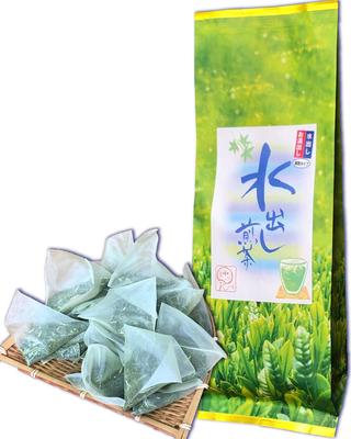 Cold-brewed Sencha Tea Bags with Shizuoka Matcha, 1 Liter Capacity, 5g X 25 Tea Bags (125g), Green Tea, Cold or Hot Brew, Kakegawa Tea, Tea Bags