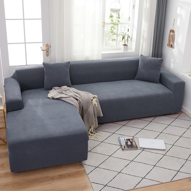 Thickened Elastic Sofa Cover All Purpose Set All Season Combination Universal Leather Sand Hair Towel Full Cover for Cat Scratching