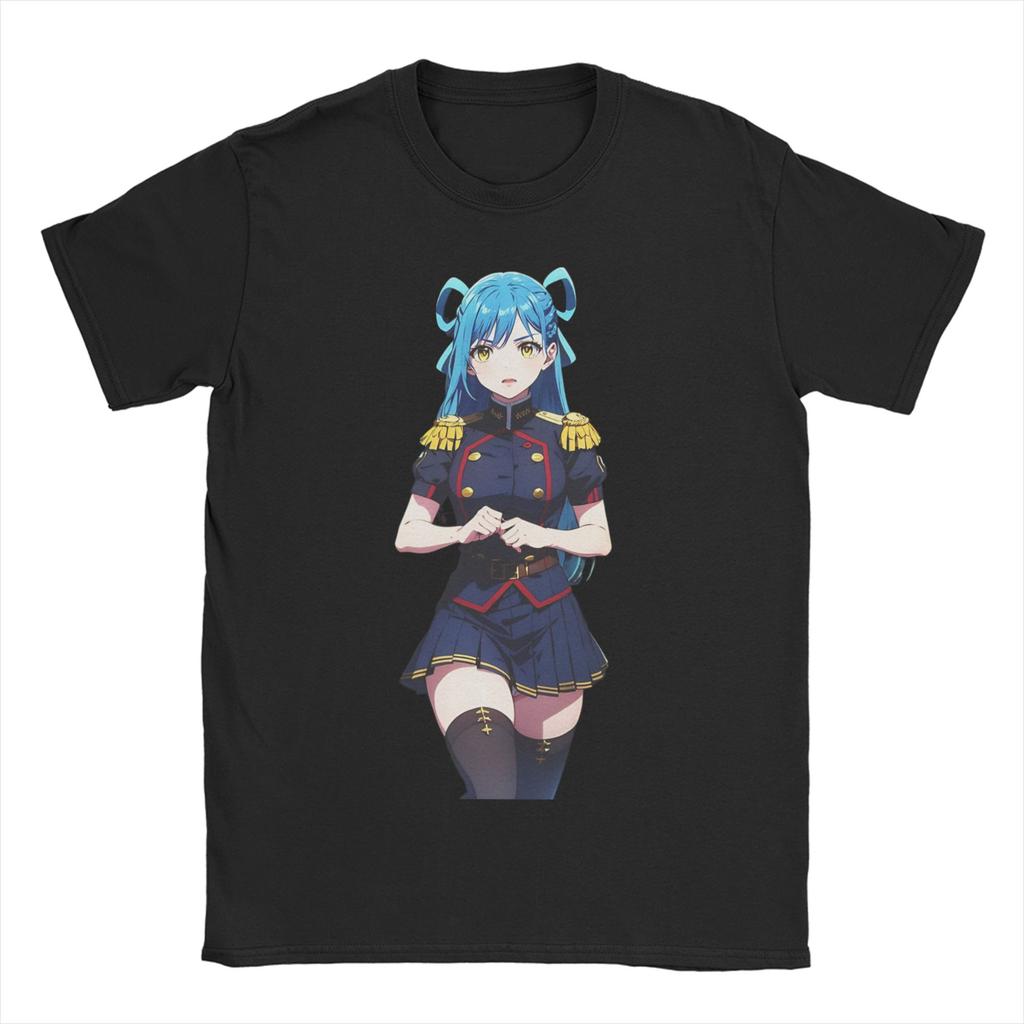 Mato Seihei no Slave Izumo Tenka Chained Soldier TShirt Unisex 100 Cotton Tee Shirt Crew Neck Short Sleeve T Shirt Gift Tops