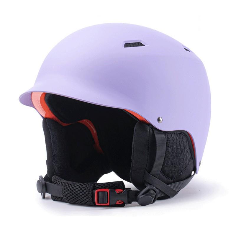 One-Piece Adult Ski Helmet Alpine Freestyle Skiing Outdoor Safety Head Protection