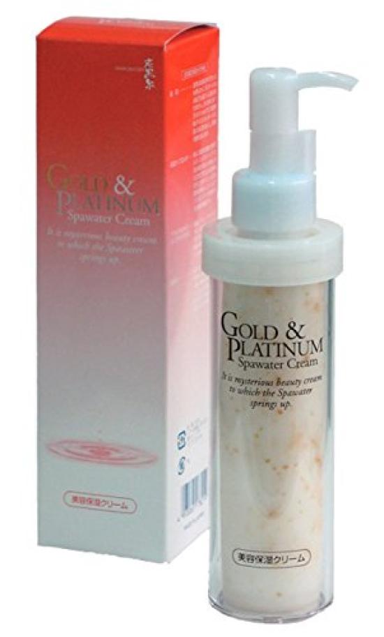 

Charcoal Black Spring Gold Platinum Spa Water Cream 100ml & білий