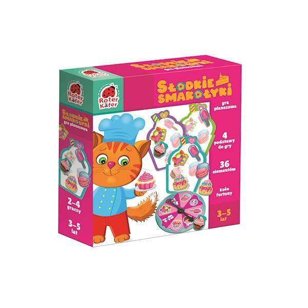 Educational Game Sweet Treats Board Game Sorting Roter Kafer
