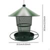 Hanging Bird Feeders for Outdoors Feeding Station Iron Easy Clean Garden Ornament Food Holder