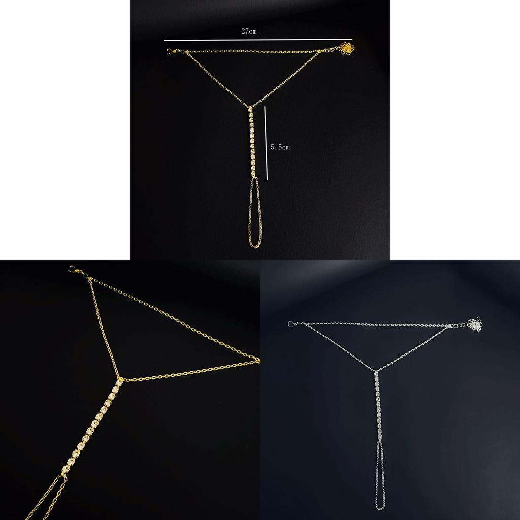 Elegant Water Drilled Hand Chain Accesory For Women With Line Style Design For Travel