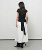 GENERALIDEA Asymmetrical Drape Strap T-Shirt [Black] / Gf2Lts531