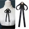 'S Floating Tie Shirt Decoration Pin Flower Bow Pearl Bow Tie Detachable Collar For Women Jewelry AccessoriesFlower Jewelry