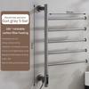 Carbon Fiber Intelligent Drying Electric Towel Rack Household Bathroom Constant Temperature Heating And Drying Storage Holder