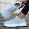 Men'S And Women'S Barefoot Shoes Wide Version Simple Platform Walking Sneaker Lace Up Outdoor Lightweight Casual Running Shoes
