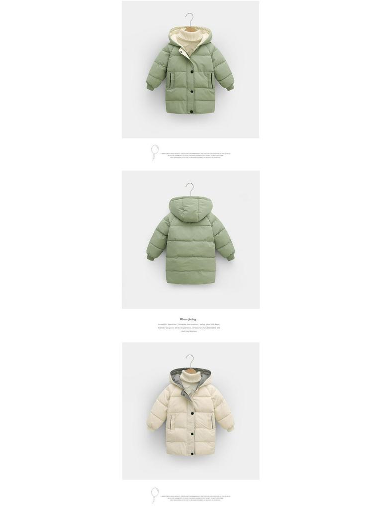 2024 Thickened Down Cotton Winter Coat for Kids - Unisex Baby Jacket