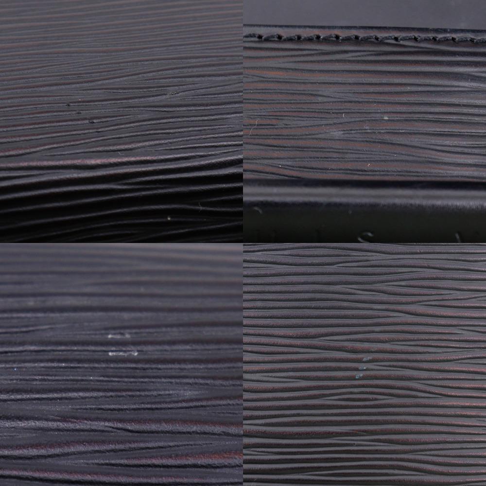 Louis Vuitton Dinar Shoulder Bag M52022 Noir Black Epi Leather Women Used