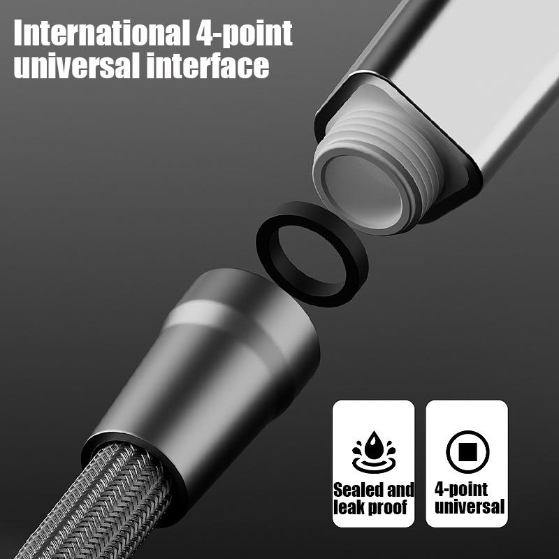 Braided Shower Pipe Shower Pipe Universal Water Pipe  And Cold Bathroom Explosion-Proof Pipe Nozzle Connecting Pipe