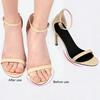 1 Pair Women High Heel Insoles Comfortable Anti-Friction Heel Pads Reduce Lower Limb Joint Pressure for Long Standing Walking Relief Foot Support