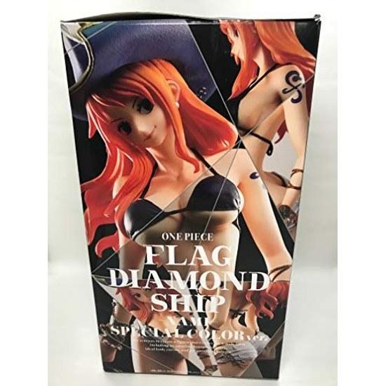 Banpresto One Piece Flag Diamond Ship Nami Action Figure