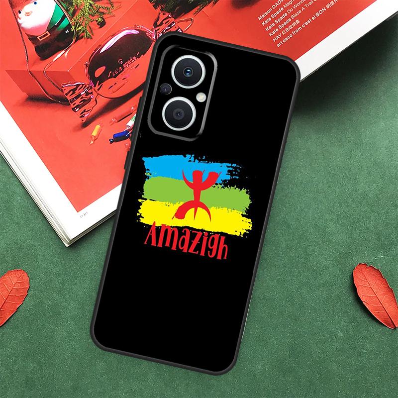Amazigh Flag Case For OPPO Reno 7 8 Lite 8T 10 11 12 13 Pro 12F 13F 14F OPPO Find X8 X6 X5 X9 Pro Cover