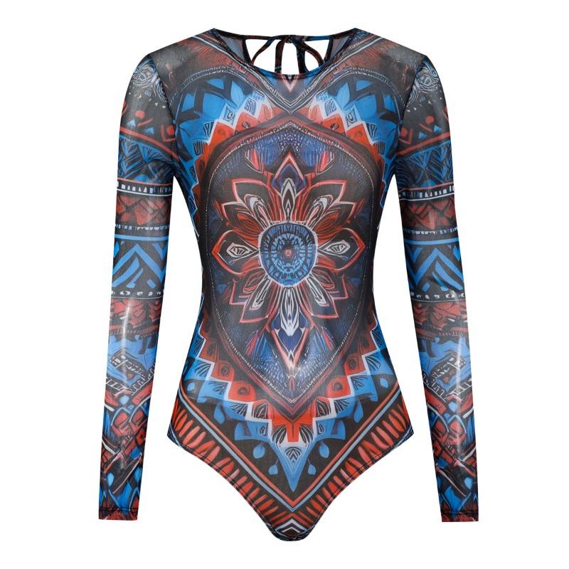 Sunscreen One-piece Swimsuit Women's European and American Quick-drying Russian Swimsuit Women's Swimsuit