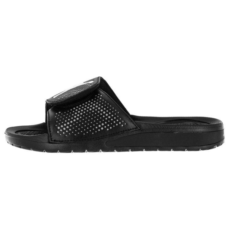 Air Jordan Hydro 5 Sandal Black Minimalistic Slippers Gs 820258-010