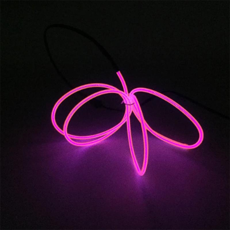 DIY LED Streichholz Streifenlichter Nachtshow Rüstungslicht Bühnenperformance LED Leuchtender Strichmännchen Kostüm EL Draht Kleidung Herren