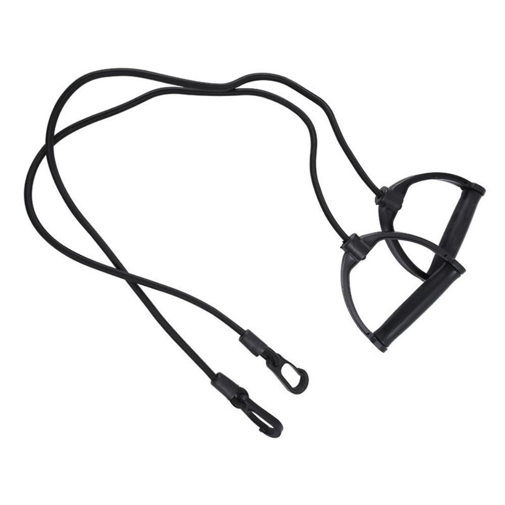1 Pair with Handle Fitness Resistance Bands Multi-purpose Strength Training Bands  Workout