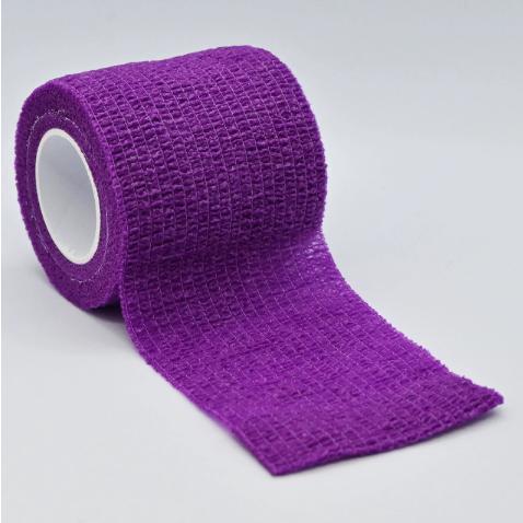 10 Rolls Cohesive Self-Adhesive Bandage Wrap Tape for Sports Injury Support Knee Ankle Wrist Shoulder Tattoo Aftercare Bulk Pack