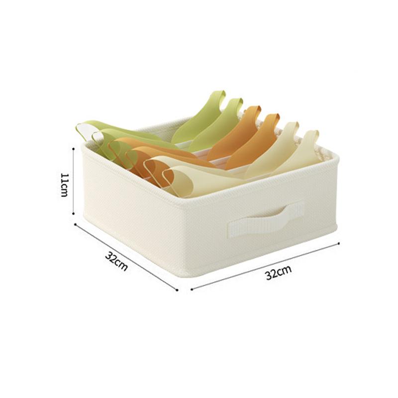 1/3pcs White Underwear Storage Box Socks Underwear Storage Drawer Division Multifunctional Household Wardrobe Classification
