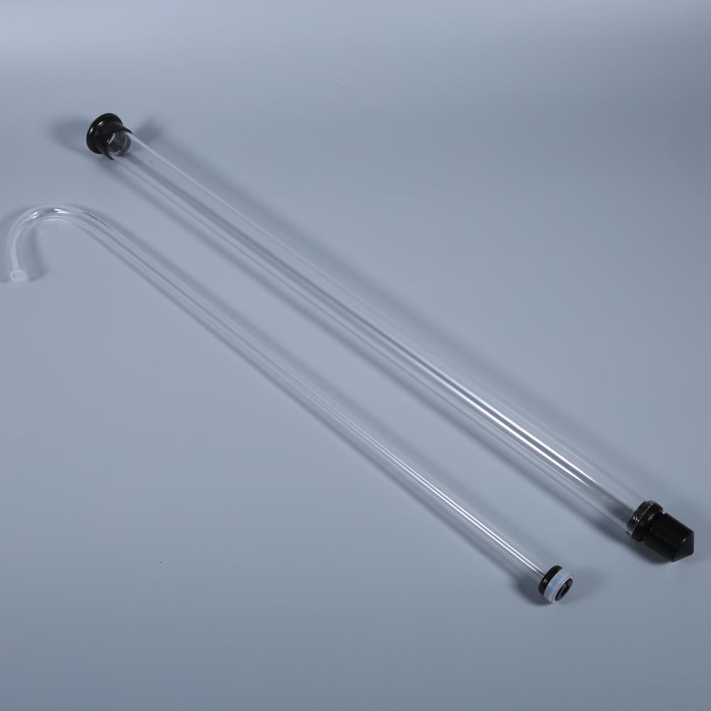 Car Siphon , 17.3 Inch Car Siphon Racking Cane for Beer Wine Bucket Carboy Bottle with Plastic Hose