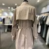 VOV Cotton Belted Half Trench Coat