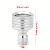 1PC Car Wash Machine High-Pressure Spray Nozzle with Duckbill Adjustable Fan Pattern Water Column, High-Pressure Fan Spray Head,