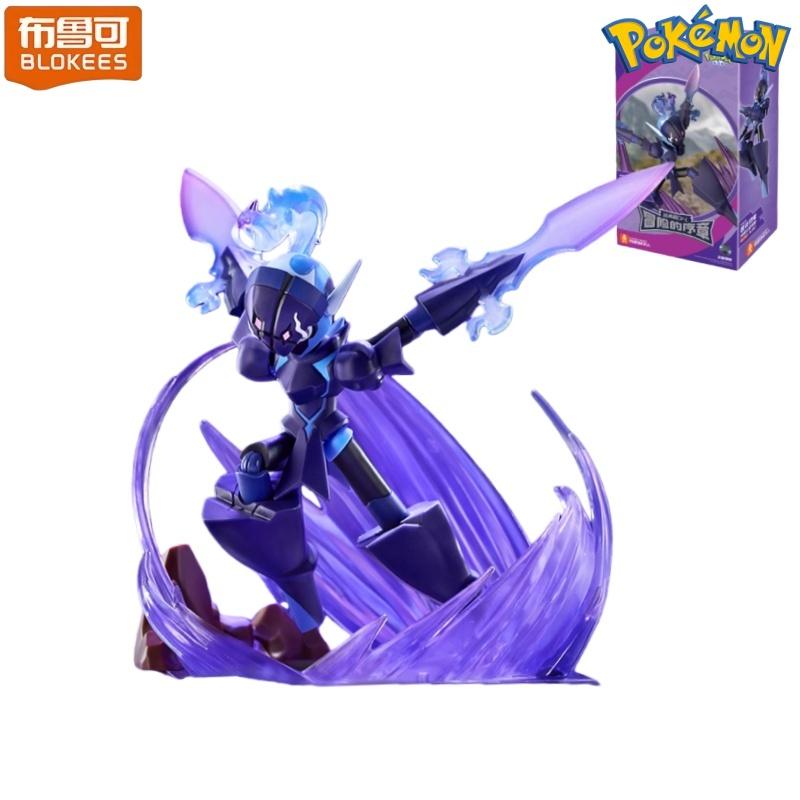 BLOKEES Pokémon Building Blocks Charizard Ceruledge Meowscarada Greninja Assembled Movable Model Ornament Toy Collection Gift