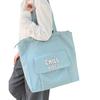 Bag New Women's 2025 Large Capacity Shoulder Bag Fashion Drawstring Bundle Bag Solid Color Casual Shopping Bag