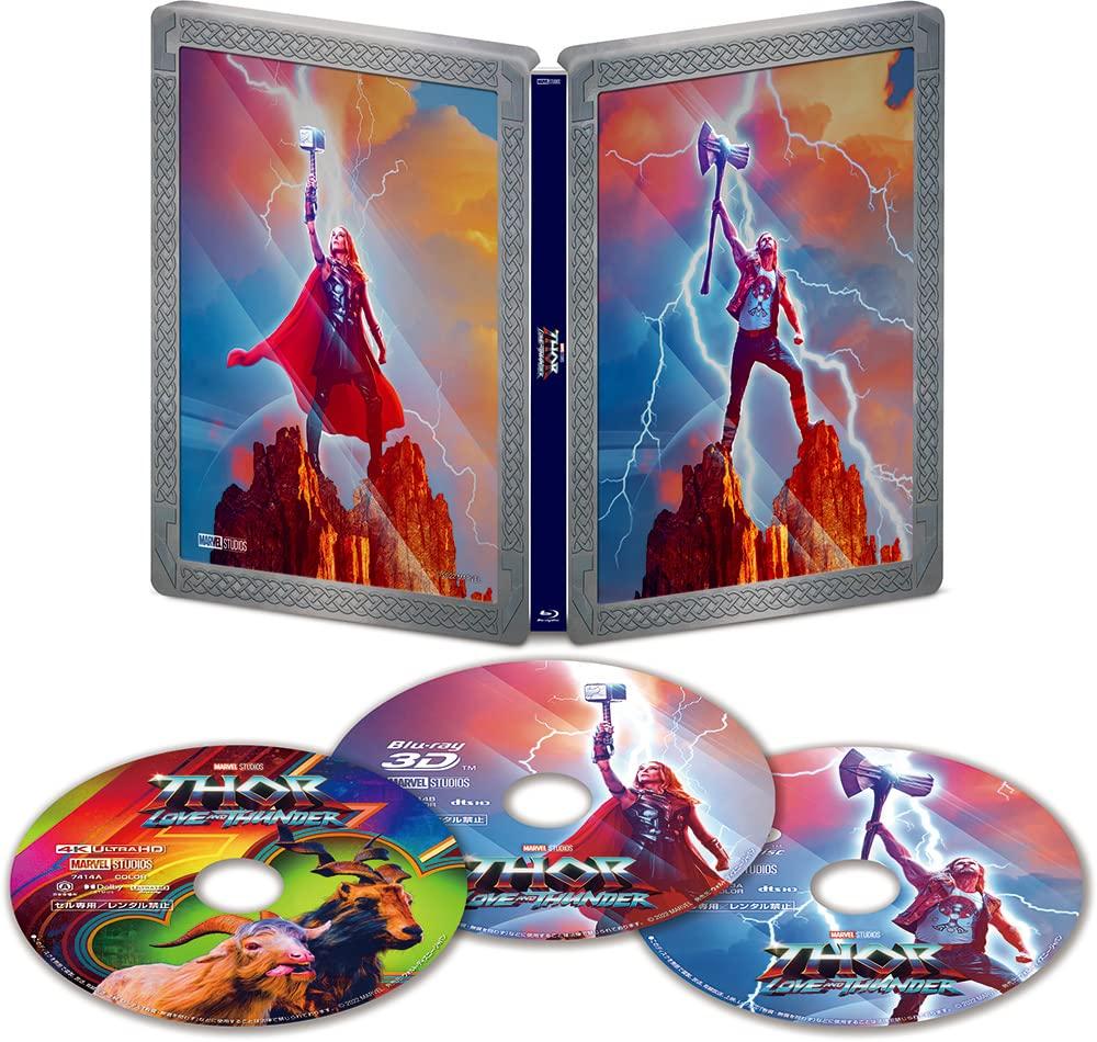 

Love and Thunder 4K UHD MovieNEX Steelbook ULTRA HD 3D Digital Copy MovieNEX Thor [4K + + Blu-ray + + World] [Blu-ray]