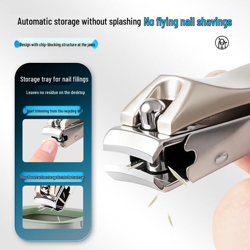 Bailishuang Anti-Splash Large Nail Clipper