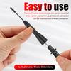 4Pcs 2mm Extended Needle Test Probes 600V/10A Non-Destructive Insulation Wire Piercing Needle Stainless Steel Extra Thin Electri