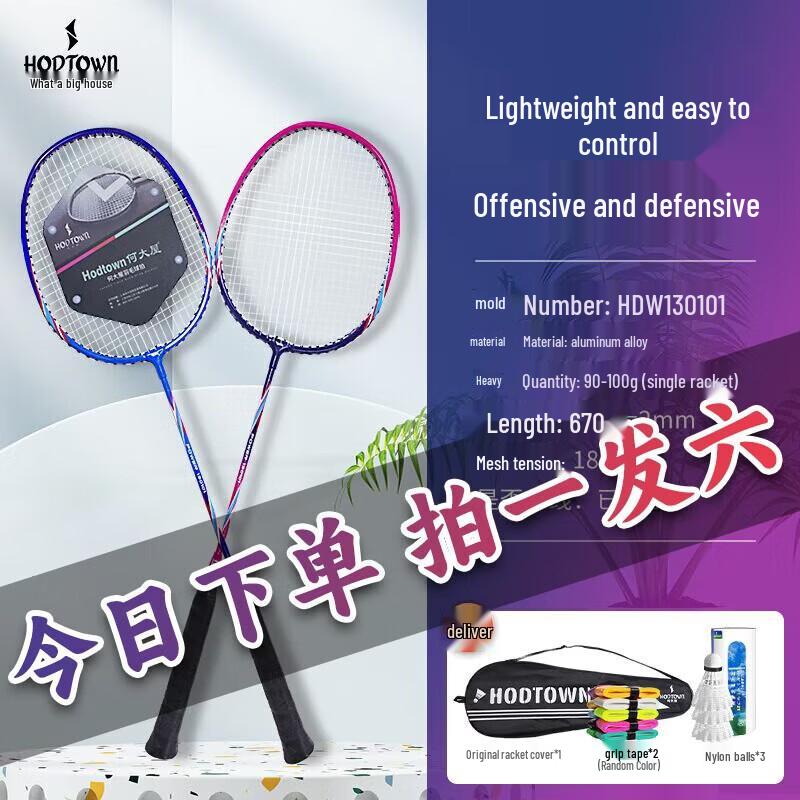 Hodtown Badminton Racket Set