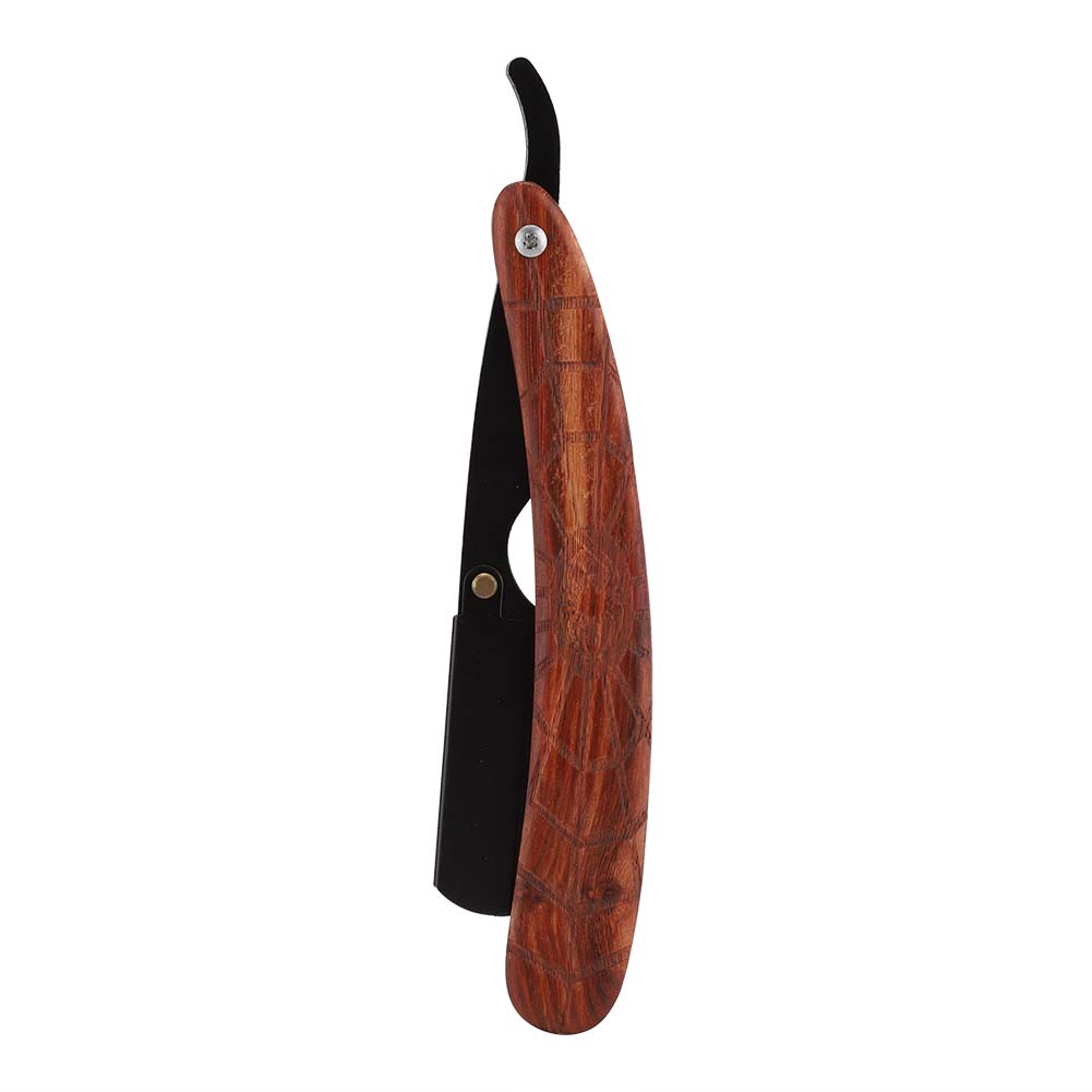 Classic Manual Beard Shaver Holder OldFashioned Folding Beard Shaving Face Grooming Tool(Blade Holder )