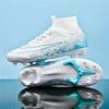 Men Football Shoes Society Cleats Resistant TF/FG Field Soccer Shoes Top Quality Sneaker Sport Wear Kids Studded Football Boots