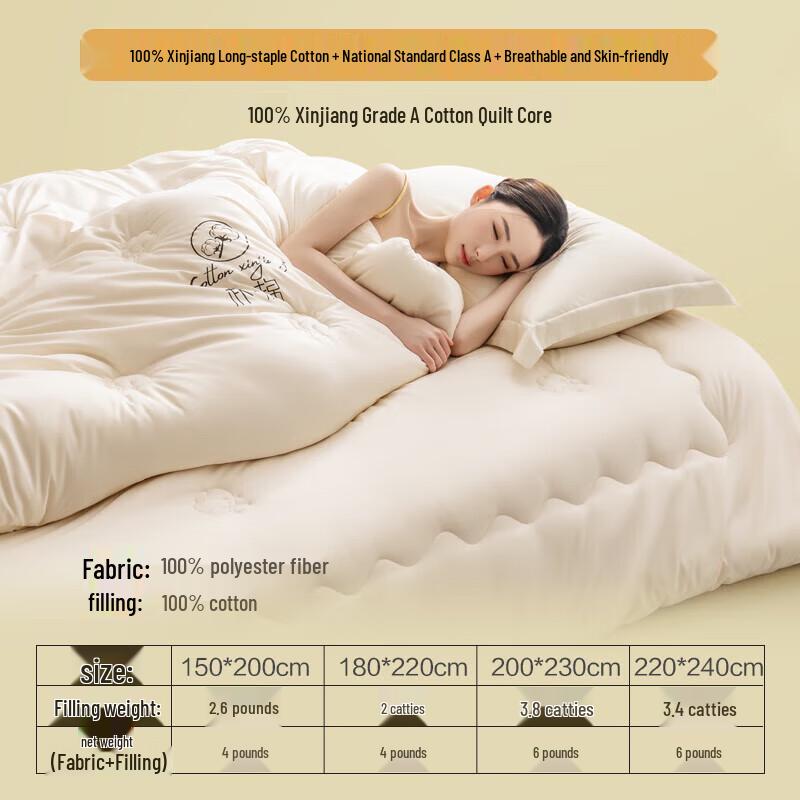 

Hengyuanxiang Class A Seven-Hole Fiber Winter Quilt