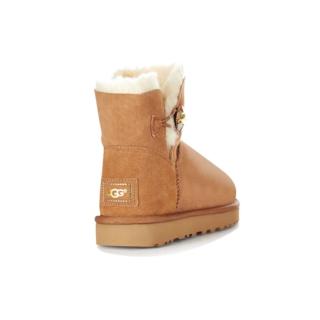 (WMNS) UGG Mini Bailey Button Bling Women's 1016554-CTGL