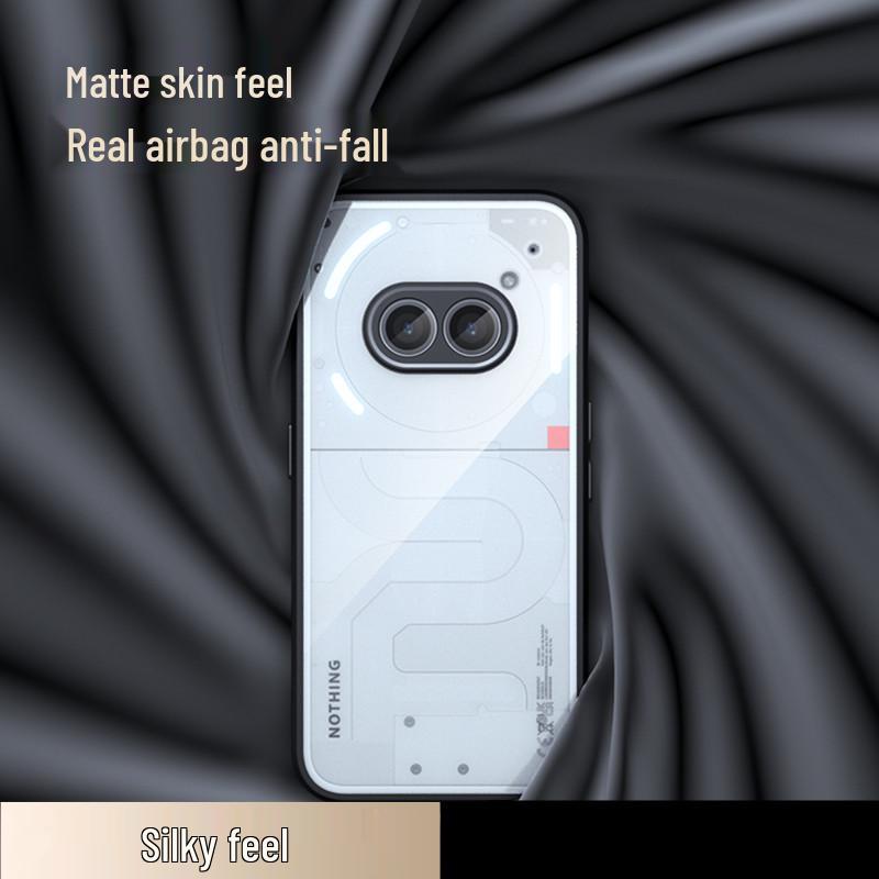 Compatible Frosted Skin-Feel Translucent Drop-Proof Case for Nothing Phone 3 (CMF 2Pro, 3A Protection)