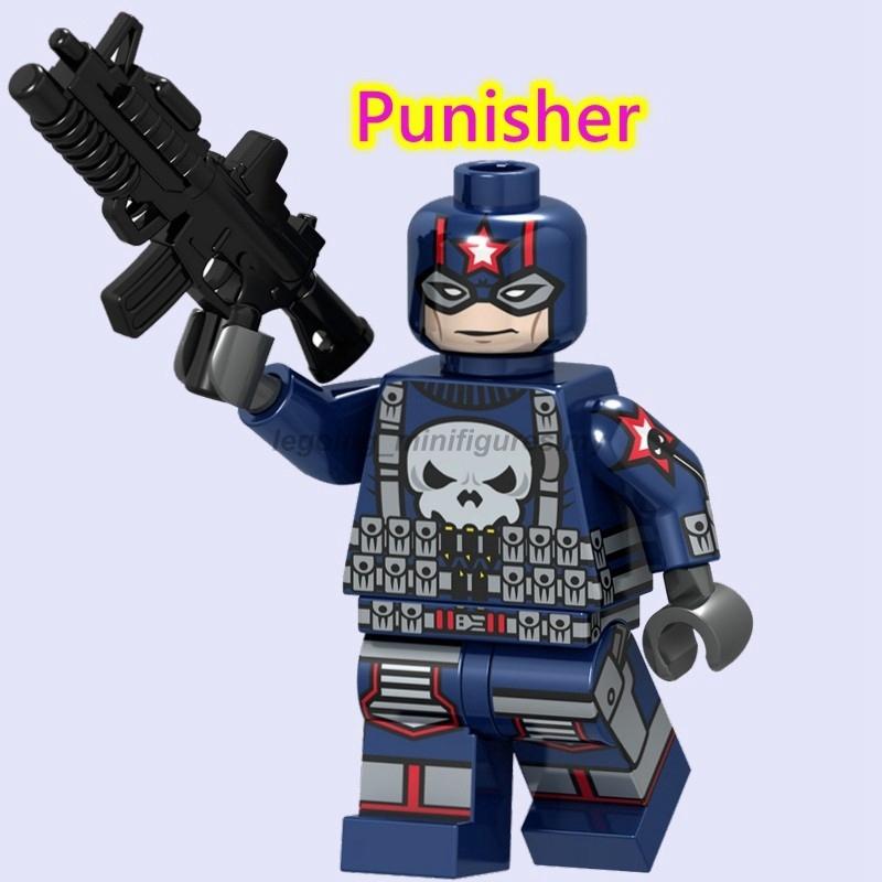 Compatible With Lego Minifigures Avengers Endgame SpiderMan Punisher Vulture Sandman Building Blocks