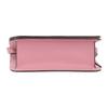 Coach Brynn Serie 25 Unifarbene Gold-Buchstaben-Logo Klappe Leder Schulter Crossbody Tasche Mittel Damen Taschen Kirschblüten-Rosa C5632-IMOUS