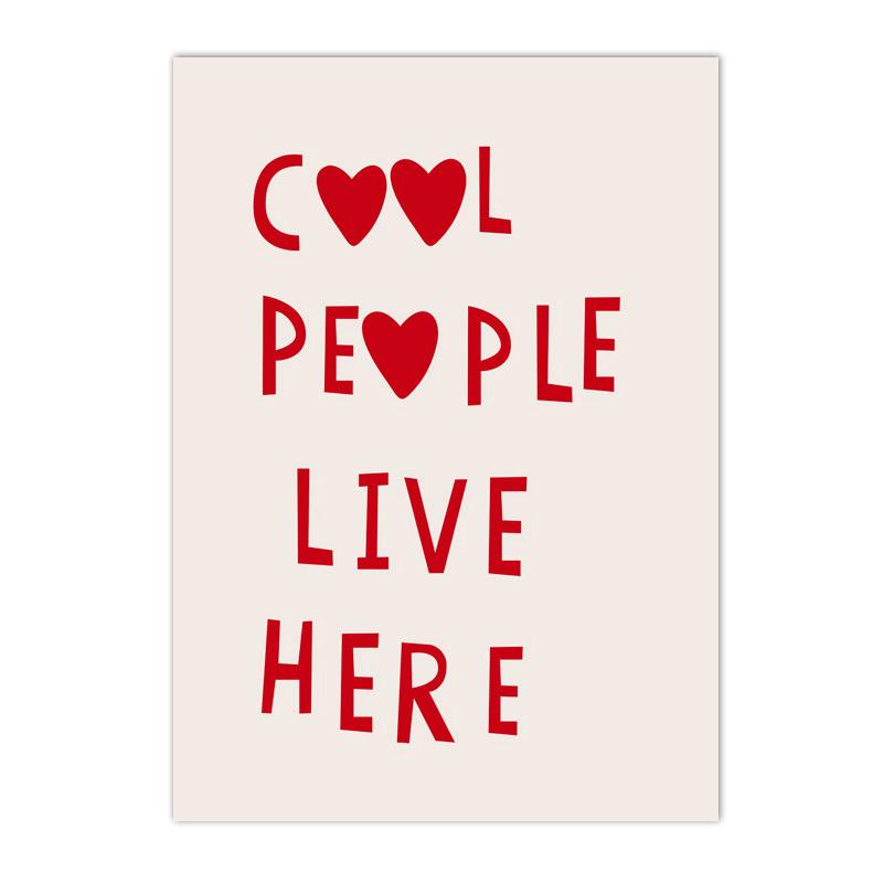 Minimalist Heart Modern This Kitchen Is For Dancing Quotes Wall Art Print Canvas Painting Poster Pictures Living Room Home Decor