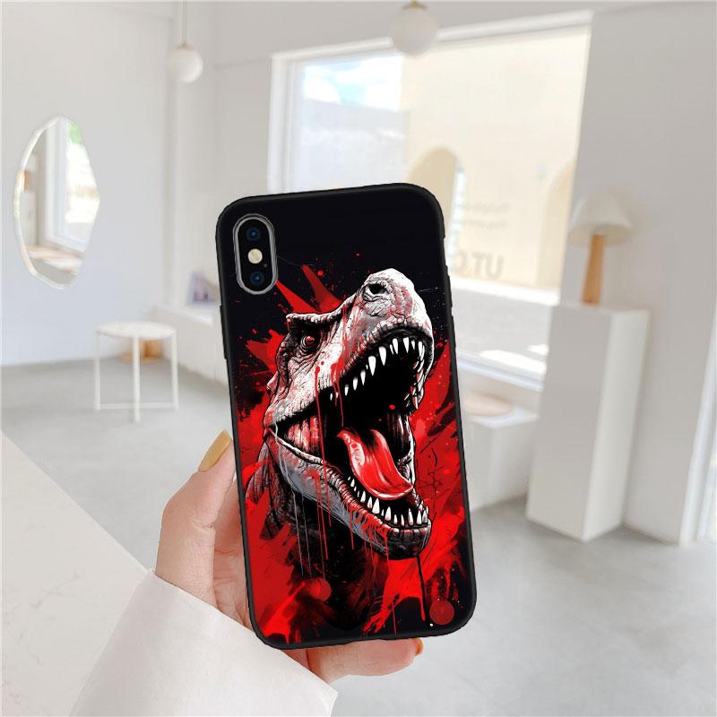 LO31 Dinosaur Soft Shell Phone Case for Redmi Note 13 14 Pro+ Plus A3 A3X 13X 13C 13R 14S 14C 14R