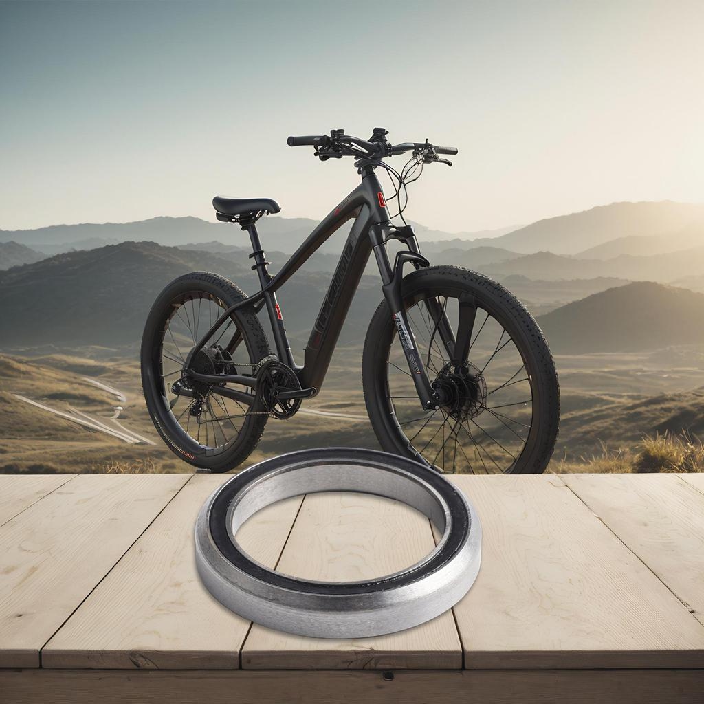 Bearing Steel Headset Bike Repair Bearings Bike Repair 41/41.8/52MM Size Black Color External Bearing Headsets