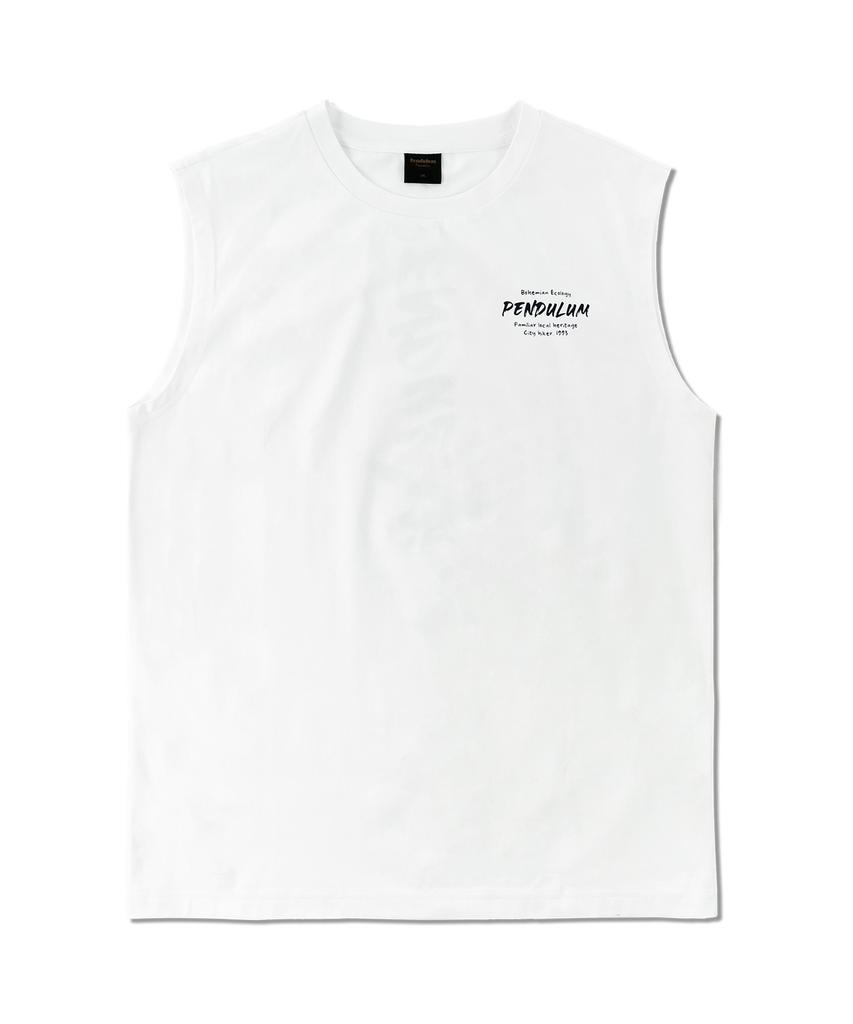 Pendulum Surf Graphic Sleeveless Lq7Tu451_White